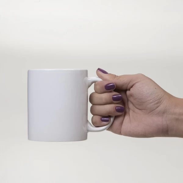 Caneca de Cerâmica Clássica 330ml Personalizada 