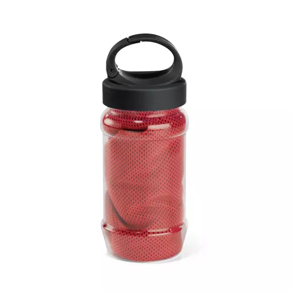 Kit Esportivo Toalha Refrescante e Garrafa Personalizado 