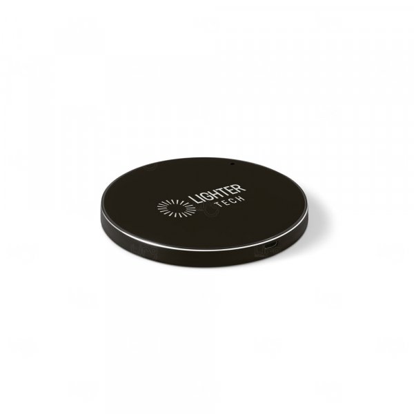 Base de Carregamento Sem Fio 10W em ABS e Alumínio Personalizado 