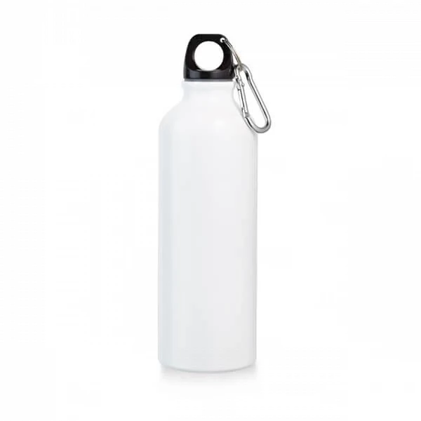 Garrafa 800ml em Alumínio com Mosquetão Personalizada 