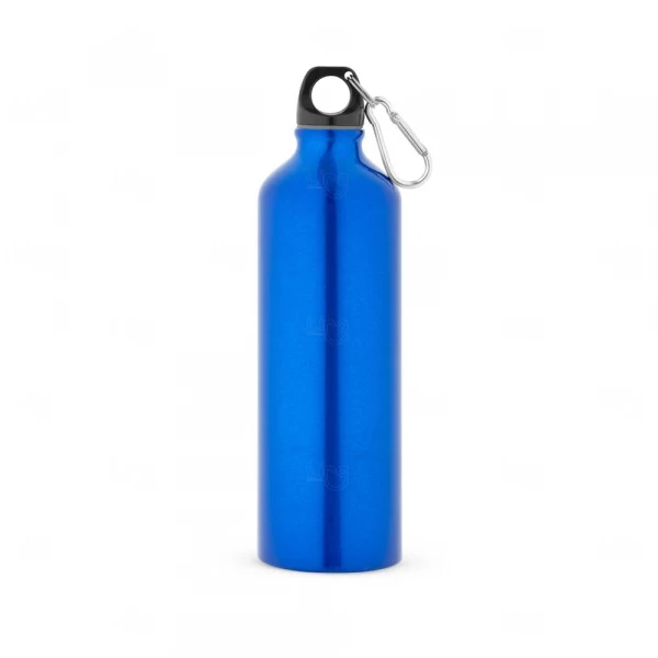 Garrafa 800ml em Alumínio com Mosquetão Personalizada