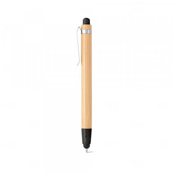 Caneta em Bambu com Touch Personalizada 
