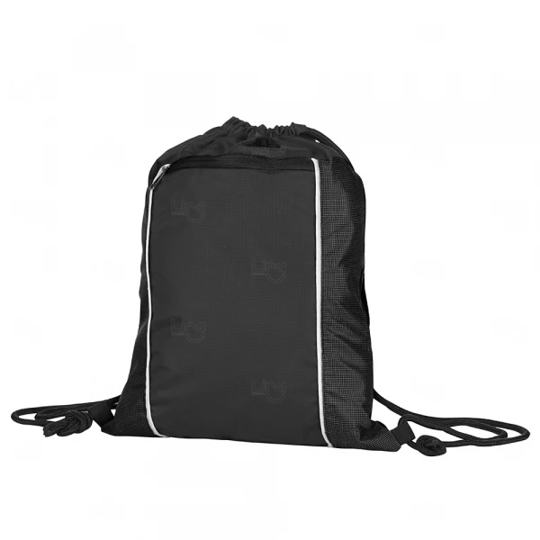 Sacochila Impermeável com Bolso Personalizada - 42,7 x 33 cm 