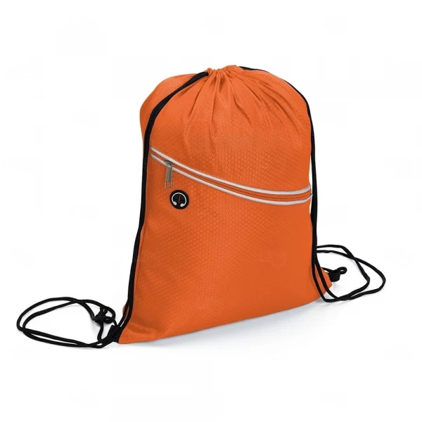 Mochila Saco com Entrada para Fones Personalizada 