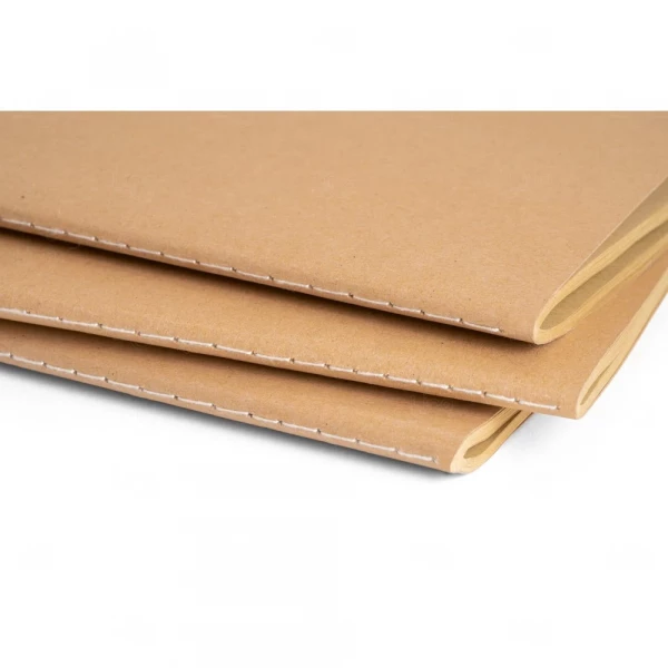 Caderno Ecológico A5 em Papel Cartão Personalizado - 21 x 14 cm 