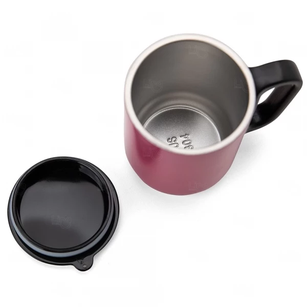 Caneca Inox Isotérmica 250ml Personalizada 