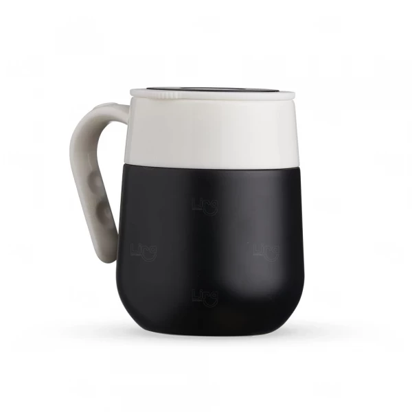 Caneca Térmica 500ml com Termômetro LED Personalizada 
