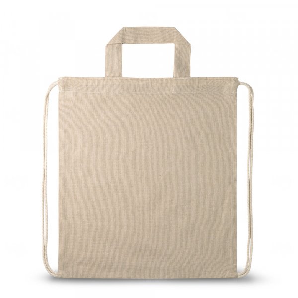 Sacola em Algodão Reciclado Personalizado - 41 x 37 cm 