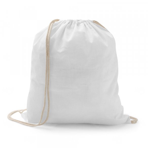 Sacochila Personalizada 100% Algodão - 41 x 37 cm 