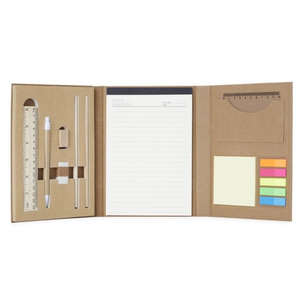 Kit Ecológico para Anotações Completo Personalizado - 21x15,2 cm 