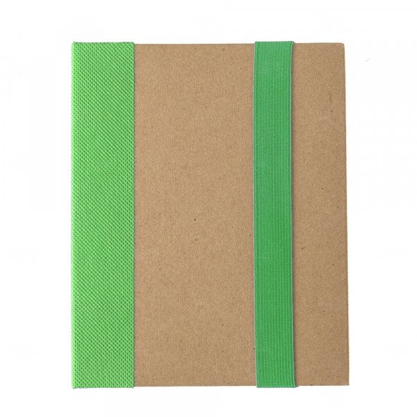 Bloco de Notas Ecológico Post-it e Caneta Personalizado - 18x14cm 
