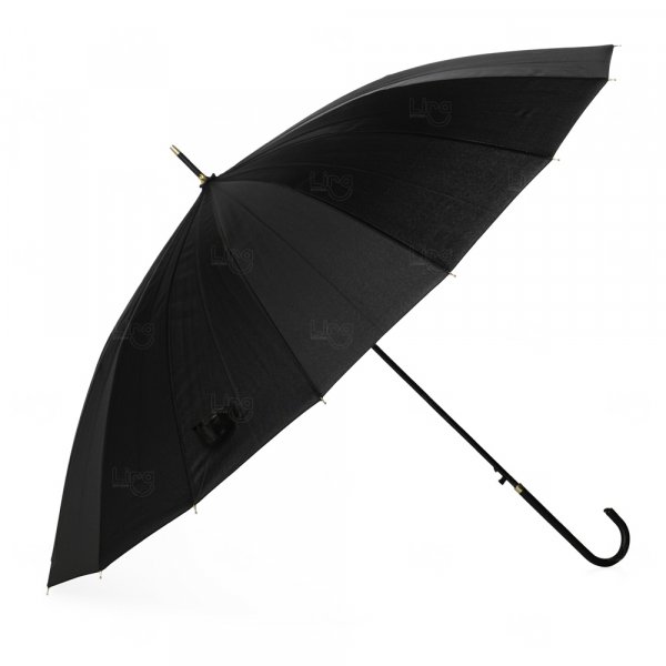 Guarda-Chuva com Pega de Couro Sintético Automático Personalizado 
