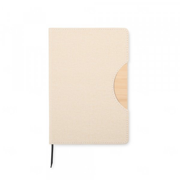 Caderneta Ecológica com Suporte Celular Personalizada - 21x14,3cm 
