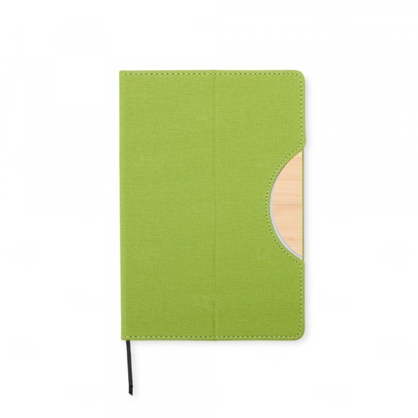 Caderneta Ecológica com Suporte Celular Personalizada - 21x14,3cm 