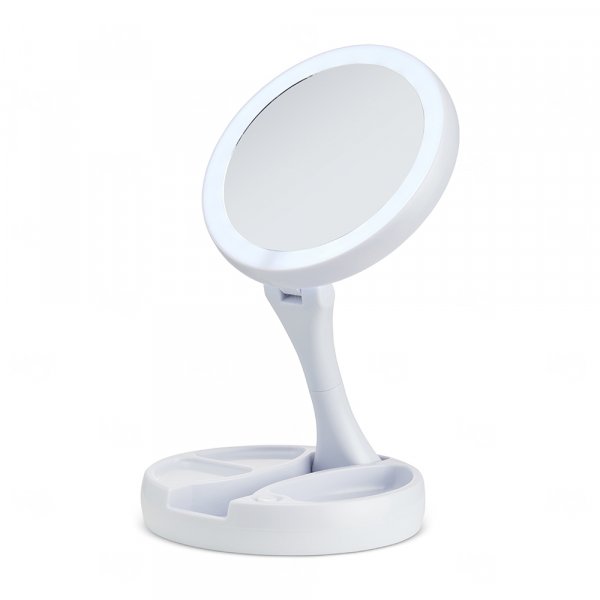 Espelho Dobrável com LED Personalizado 