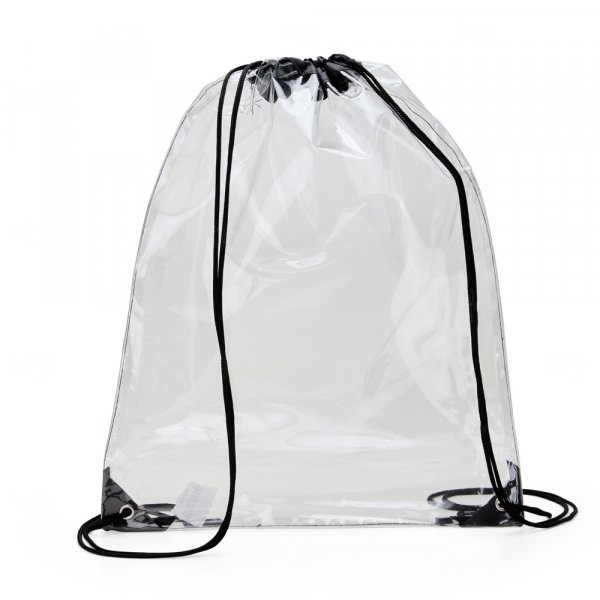 Sacochila Transparente Personalizada - 46 x 34 cm
