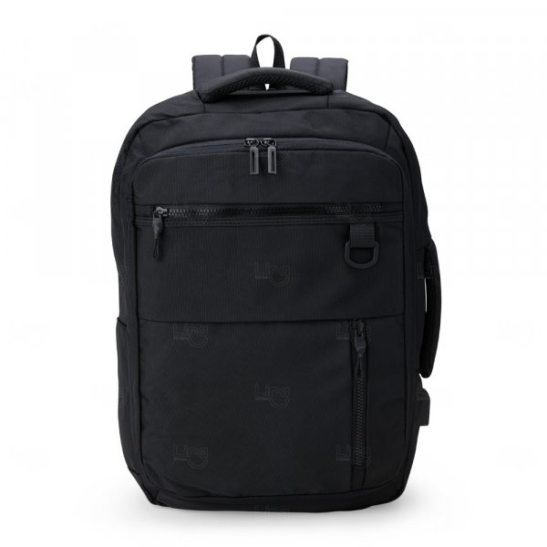 Mochila de Nylon 20L com USB Personalizada 