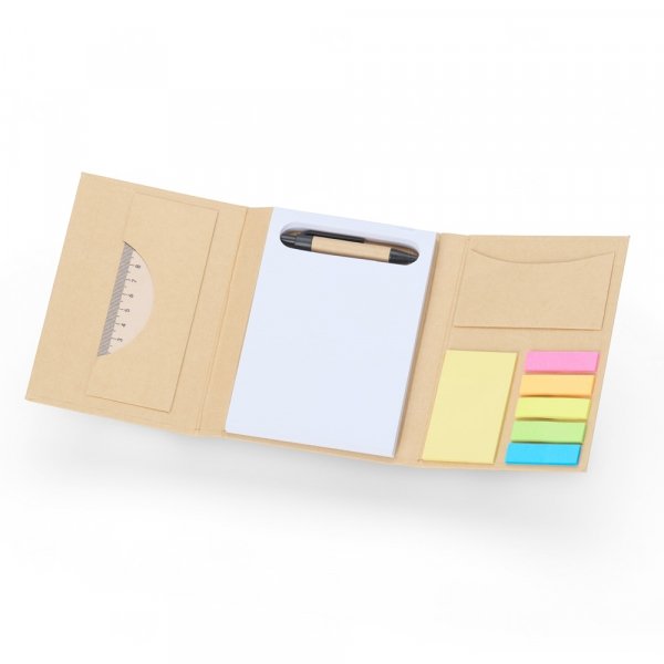 Kit Bloco de Notas Ecológico Personalizado - 15,5 x 10,8 cm 