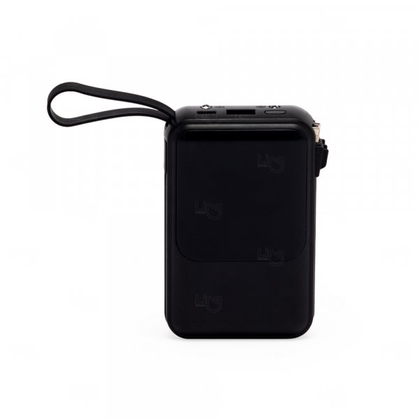 Power Bank 10.000mAh com Lanternas e Cabos Personalizado 
