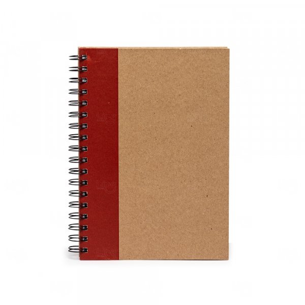 Caderno Kraft Personalizado - 23,7 x 17,9 cm 