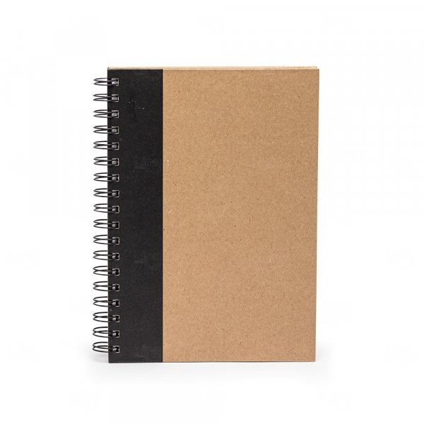 Caderno Kraft Personalizado - 23,7 x 17,9 cm 