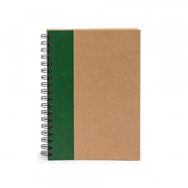 Caderno Kraft Personalizado - 23,7 x 17,9 cm 