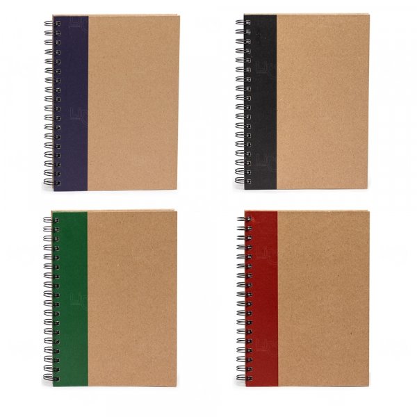 Caderno Kraft Personalizado - 23,7 x 17,9 cm