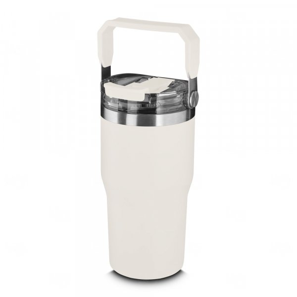 Copo Térmico Personalizado Inox 650ml com Tampa, Bico e Alça 