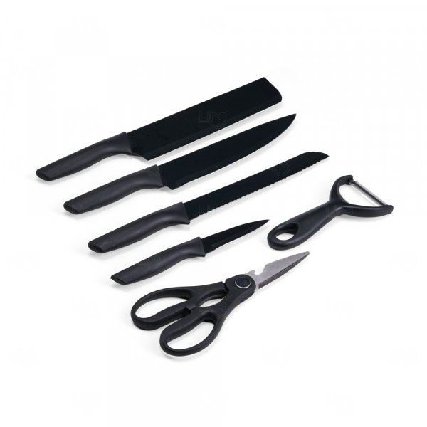Kit de Facas para Churrasco Personalizado - 6 Peças 