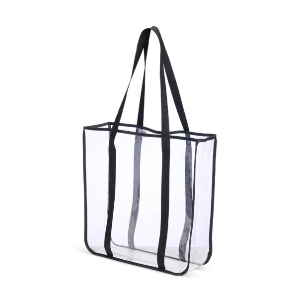 Sacola Transparente em PVC Personalizada - 40 x 36,3 cm 