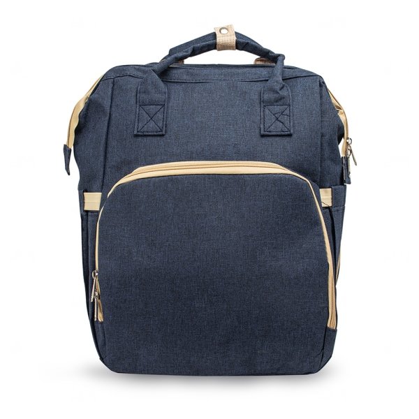 Mochila 3 em 1 com Mini Berço e Bolsos Térmicos Personalizada 