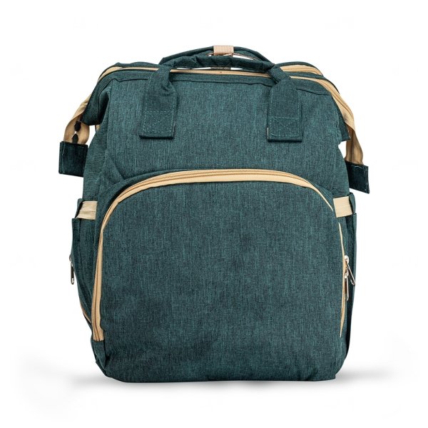 Mochila 3 em 1 com Mini Berço e Bolsos Térmicos Personalizada 