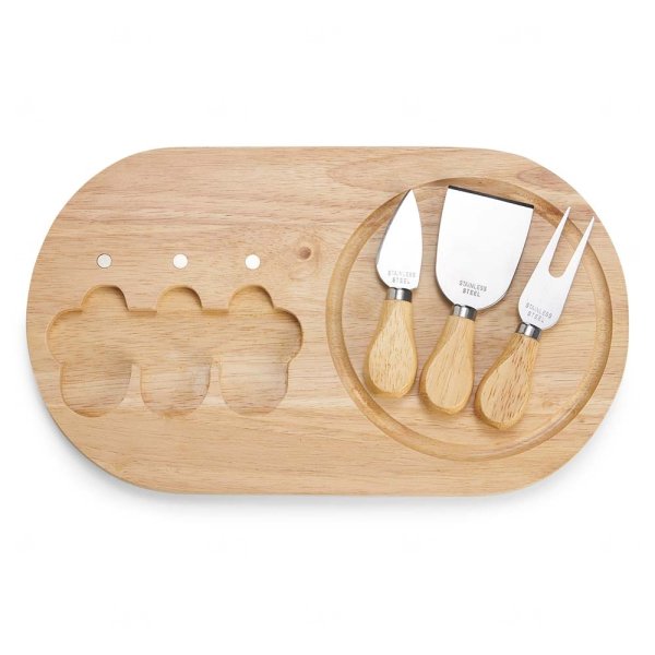 Kit Queijo Personalizado com 4 Peças 