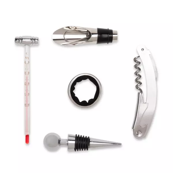 Kit Vinho 5 Peças Personalizado 