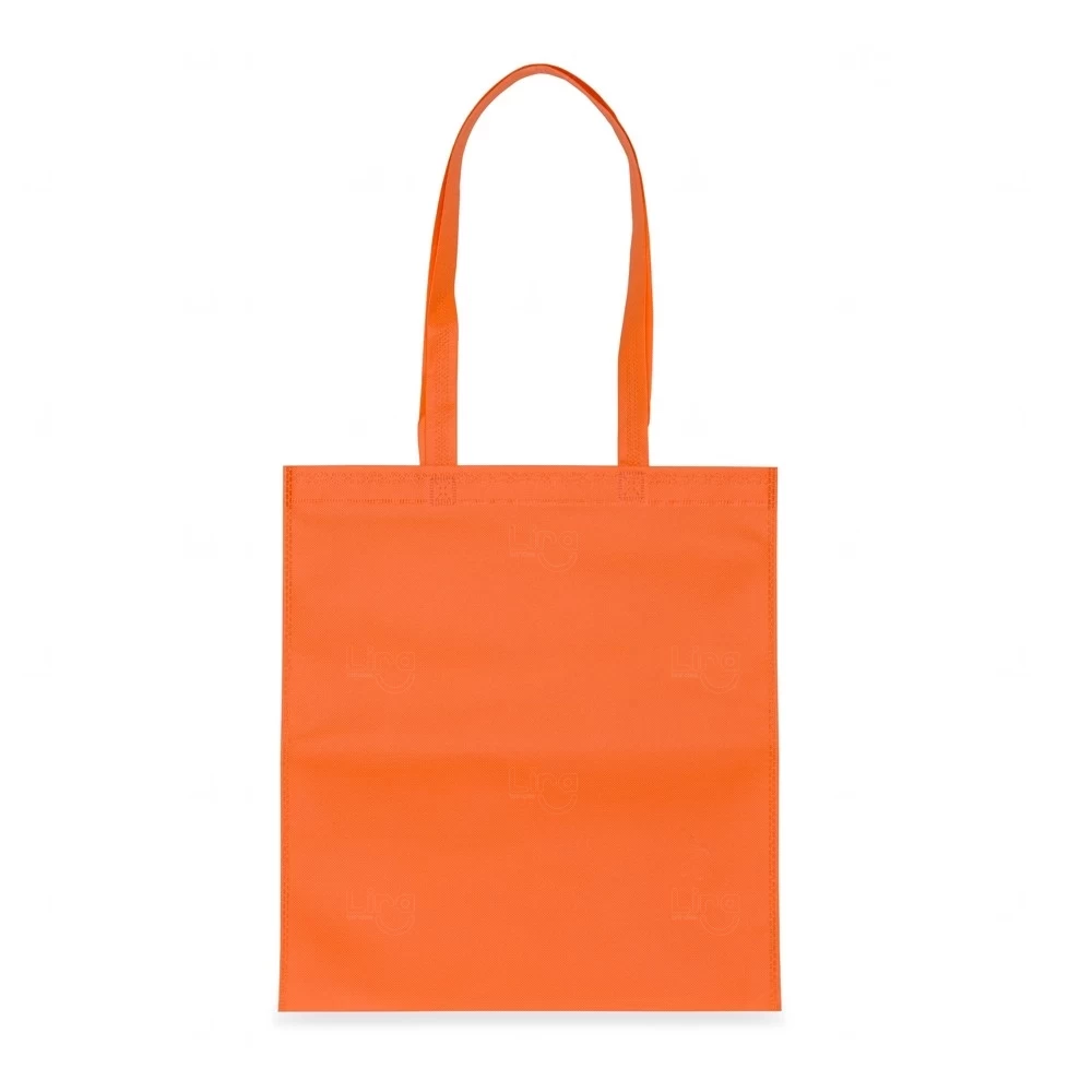 Sacola em TNT Personalizada - 35 x 27 cm Laranja