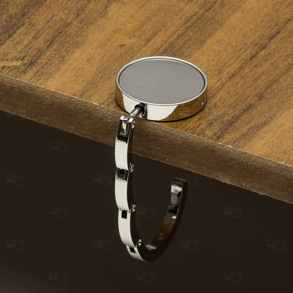 Porta-Bolsa Dobrável de Metal Personalizado 
