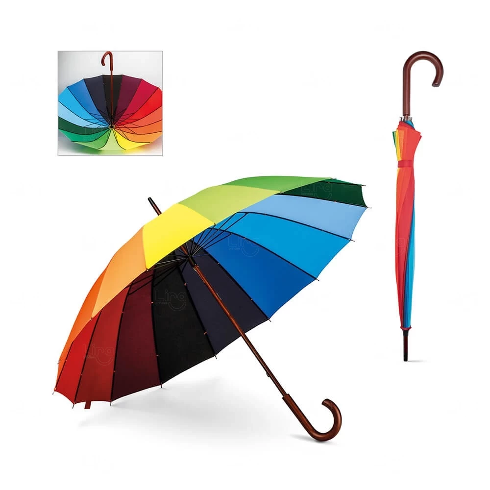 Guarda-Chuva Arco-Íris Personalizado 