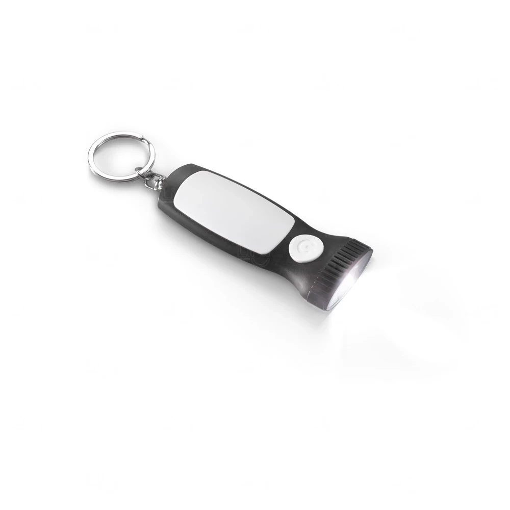 Chaveiro Plástico com Lanterna LED Personalizado 