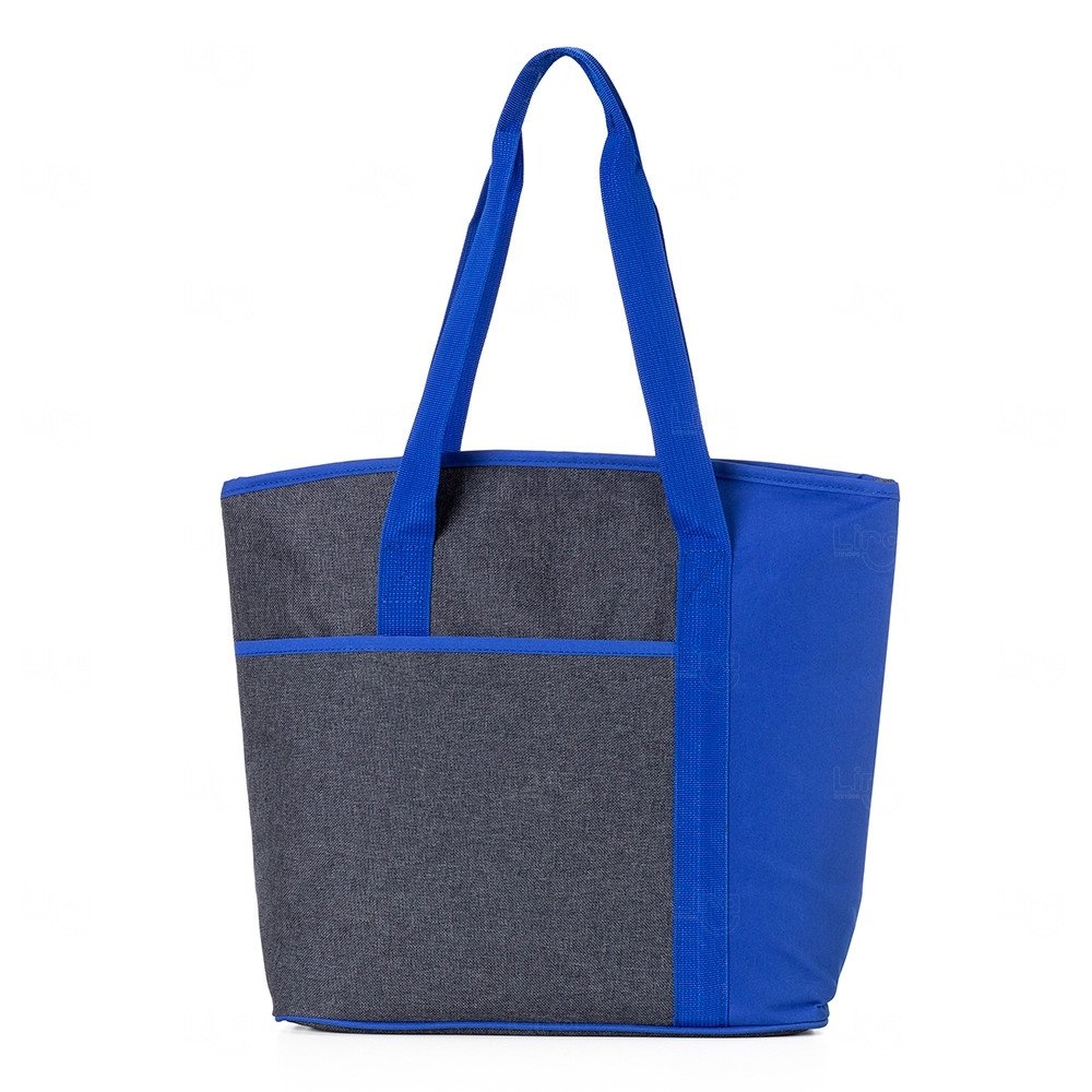 Bolsa Térmica 15L em Poliéster Personalizada Azul