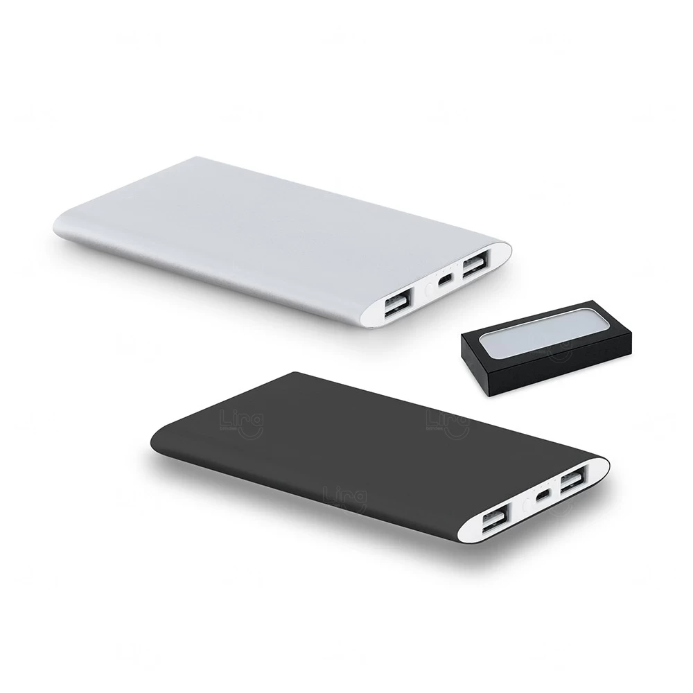 Bateria Portátil Alumínio Personalizado - 7.200 mAh 