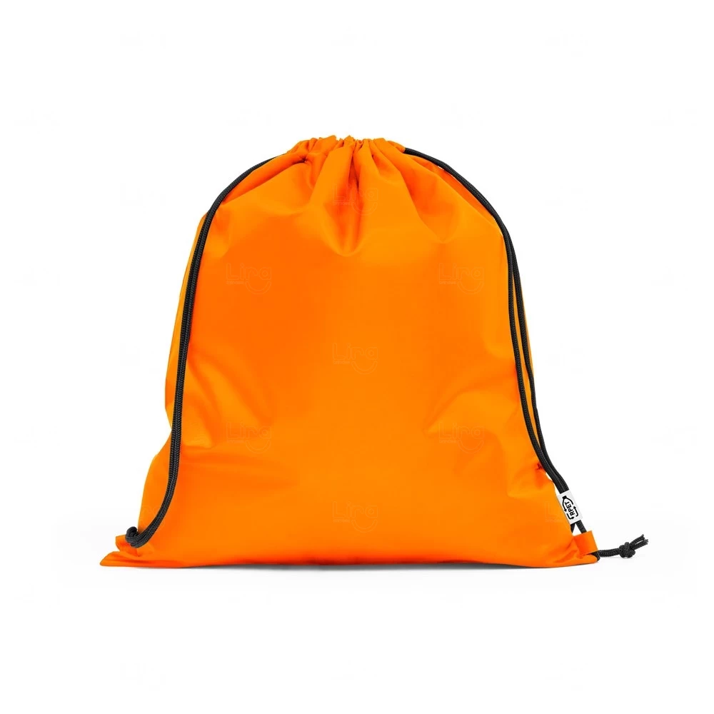 Sacochila Poliéster Reciclado Personalizada - 41 x 37 cm 