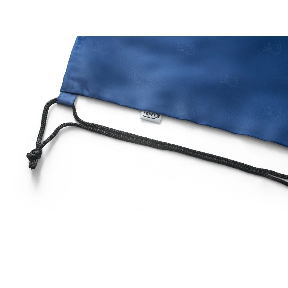 Sacochila Poliéster Reciclado Personalizada - 41 x 37 cm 