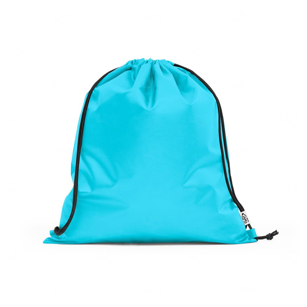 Sacochila Poliéster Reciclado Personalizada - 41 x 37 cm 