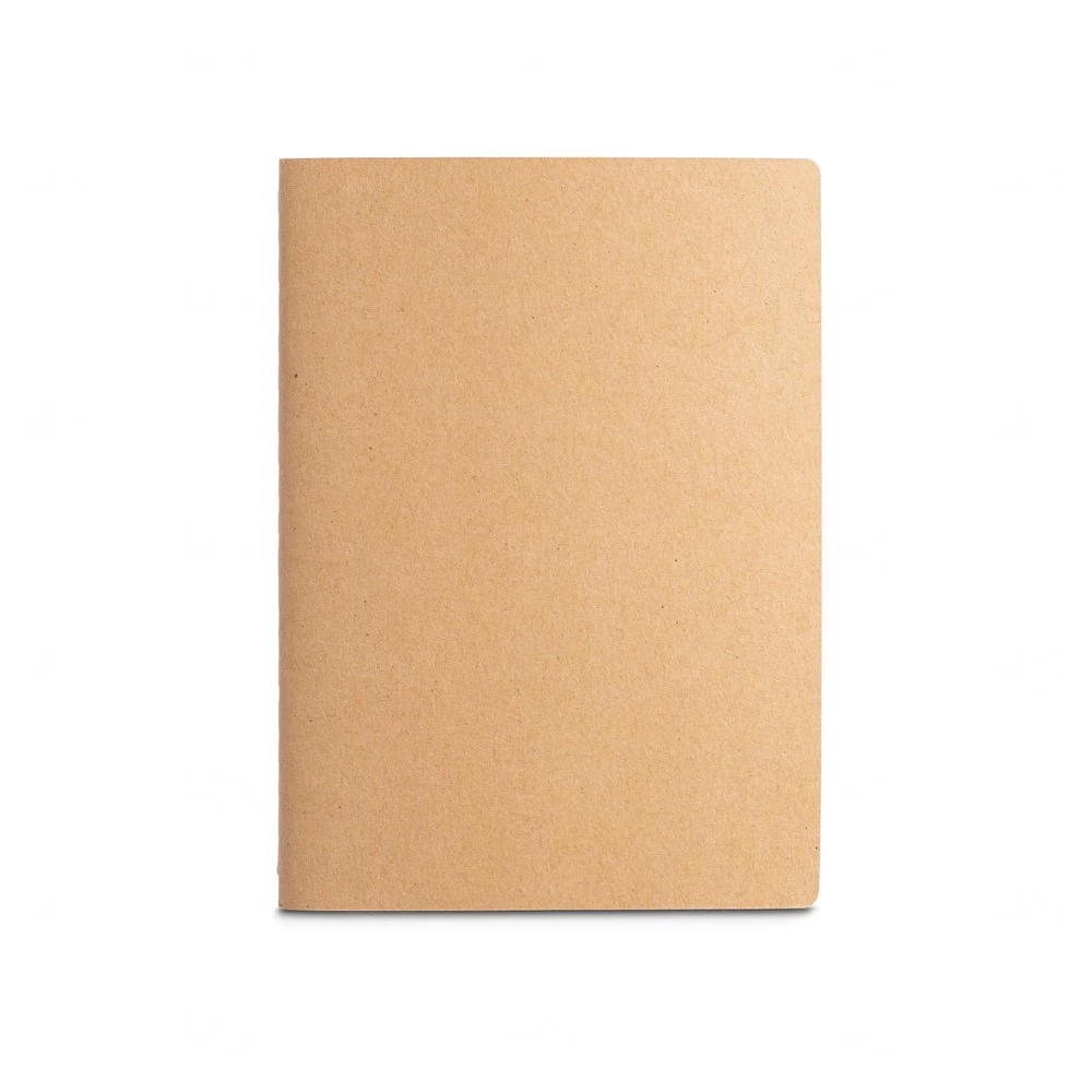 Caderno Ecológico A5 em Papel Cartão Personalizado - 21 x 14 cm 
