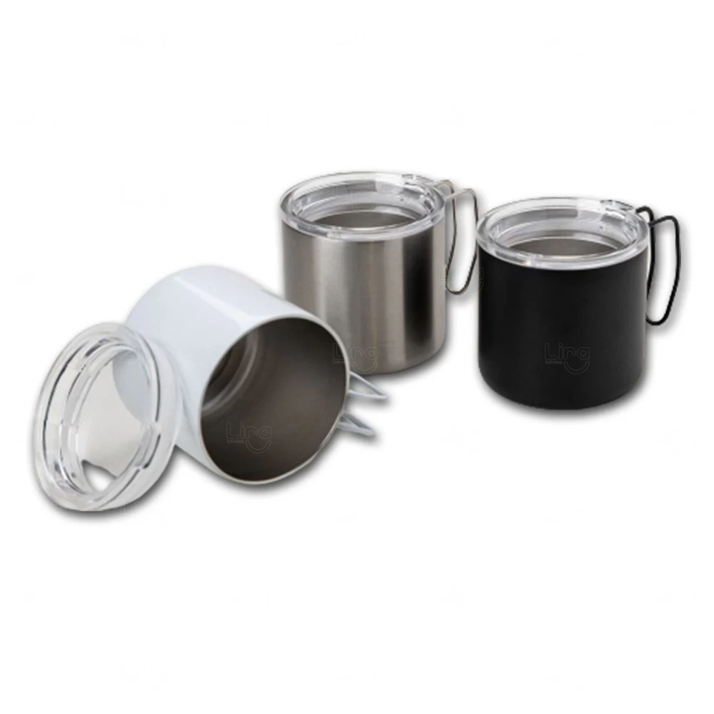 Caneca Térmica Inox 350ml Personalizada 