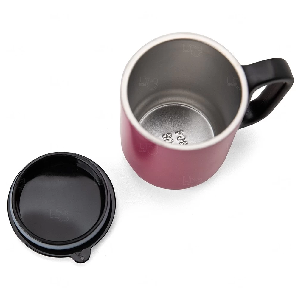 Caneca Inox Isotérmica 250ml Personalizada 