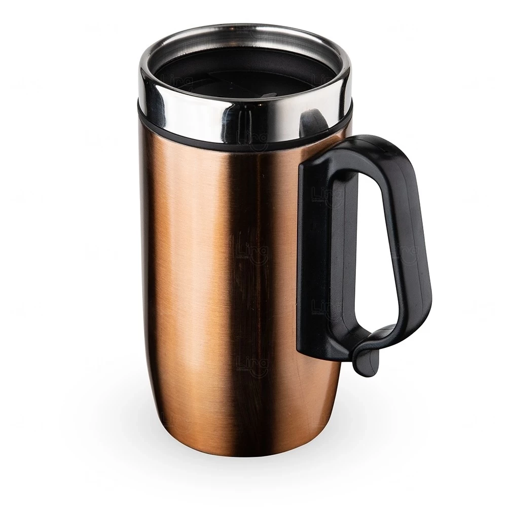Caneca Inox Isotérmica 250ml Personalizada 