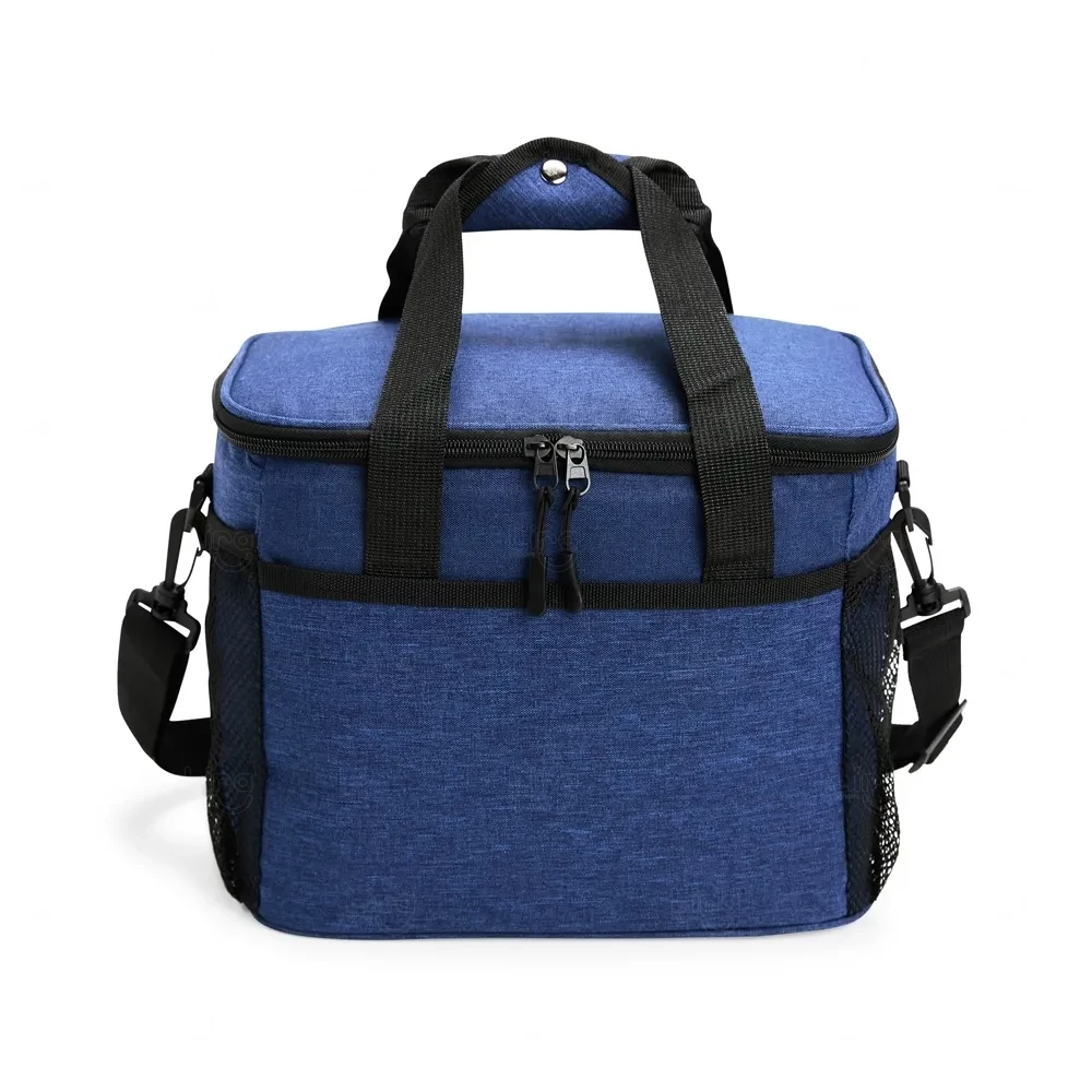 Bolsa Térmica 11L em Nylon Personalizada Azul