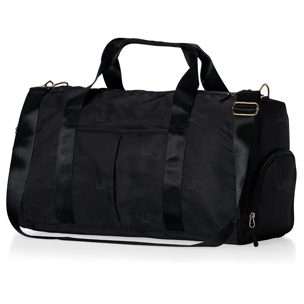 Bolsa Esportiva 35L Feminina Personalizada Preto