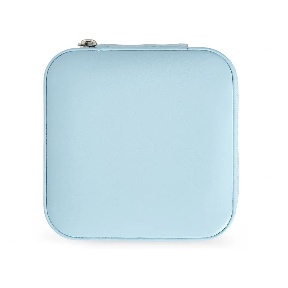 Porta-Joias em Couro Sintético Personalizado - 5x10x10cm 